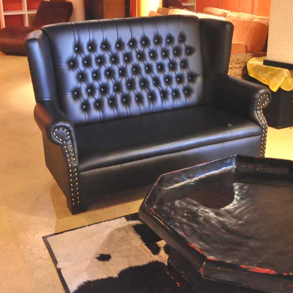 Oxford Black Sofa