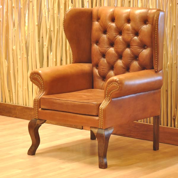 Windsor Wing Chair Vintage