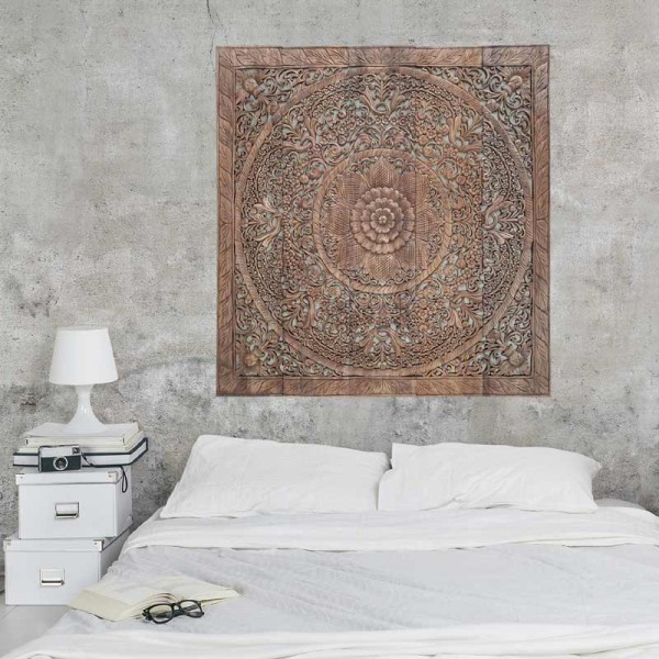 Mandala Holzbild 150 cm