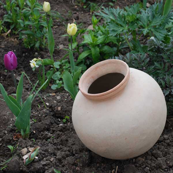 Clay Pots Natural Large
